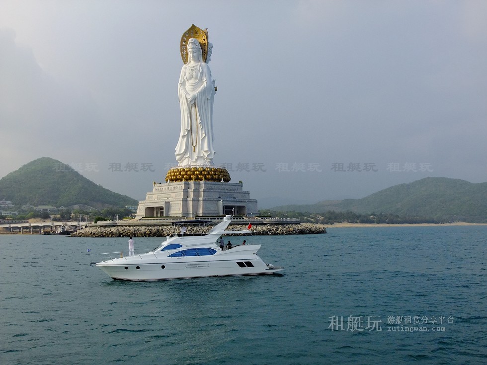 三亞旅游 游艇帆船租賃 三亞港-東/西島-南山海上觀音 三亞旅游 游艇帆船租賃 三亞港-東/西島-南山海上觀音