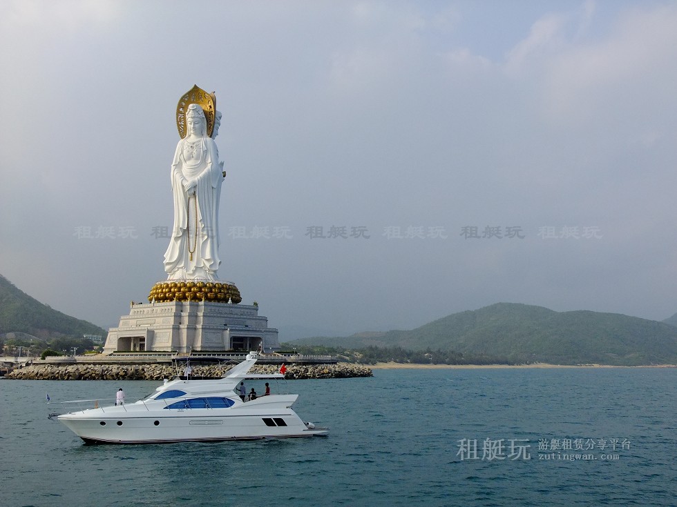 三亞旅游 游艇帆船租賃 三亞港-東/西島-南山海上觀音 三亞旅游 游艇帆船租賃 三亞港-東/西島-南山海上觀音