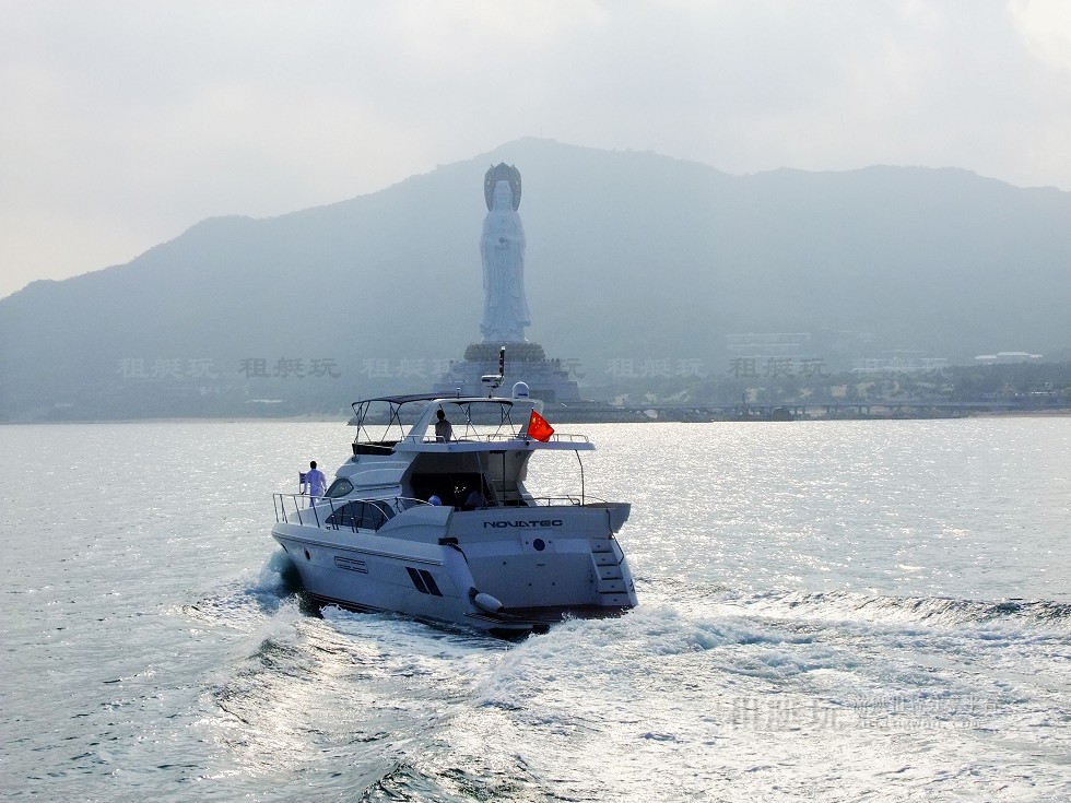 三亞旅游 游艇帆船租賃 三亞港-東/西島-南山海上觀音 三亞旅游 游艇帆船租賃 三亞港-東/西島-南山海上觀音