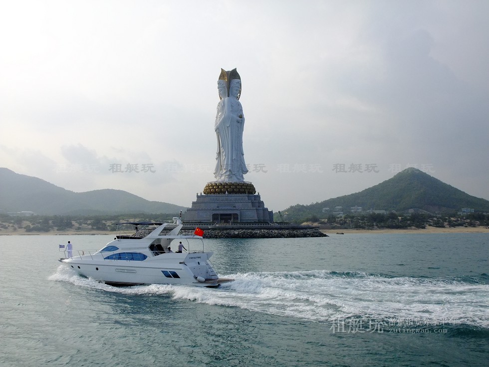 三亞旅游 游艇帆船租賃 三亞港-東/西島-南山海上觀音 三亞旅游 游艇帆船租賃 三亞港-東/西島-南山海上觀音