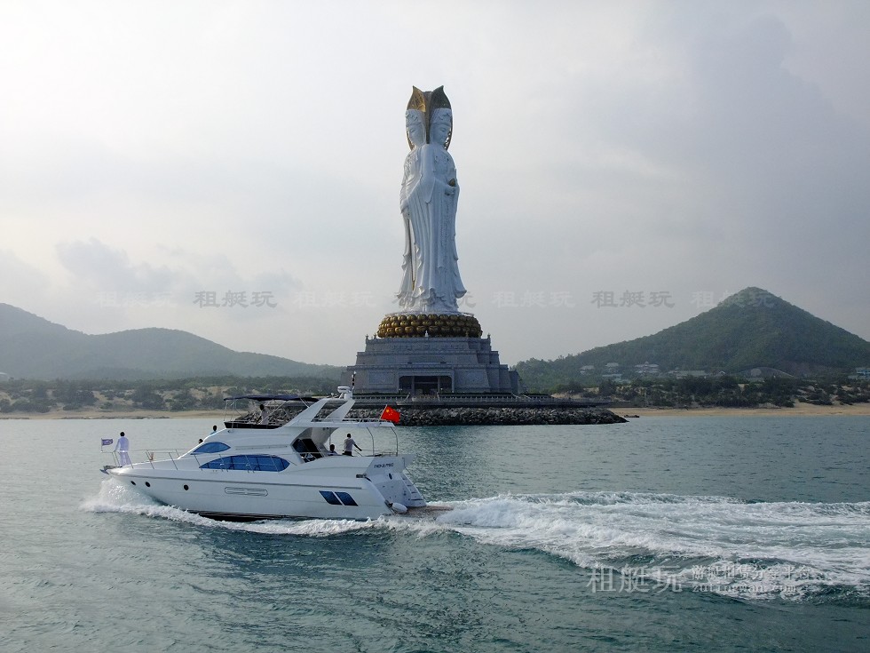 三亞旅游 游艇帆船租賃 三亞港-東/西島-南山海上觀音 三亞旅游 游艇帆船租賃 三亞港-東/西島-南山海上觀音